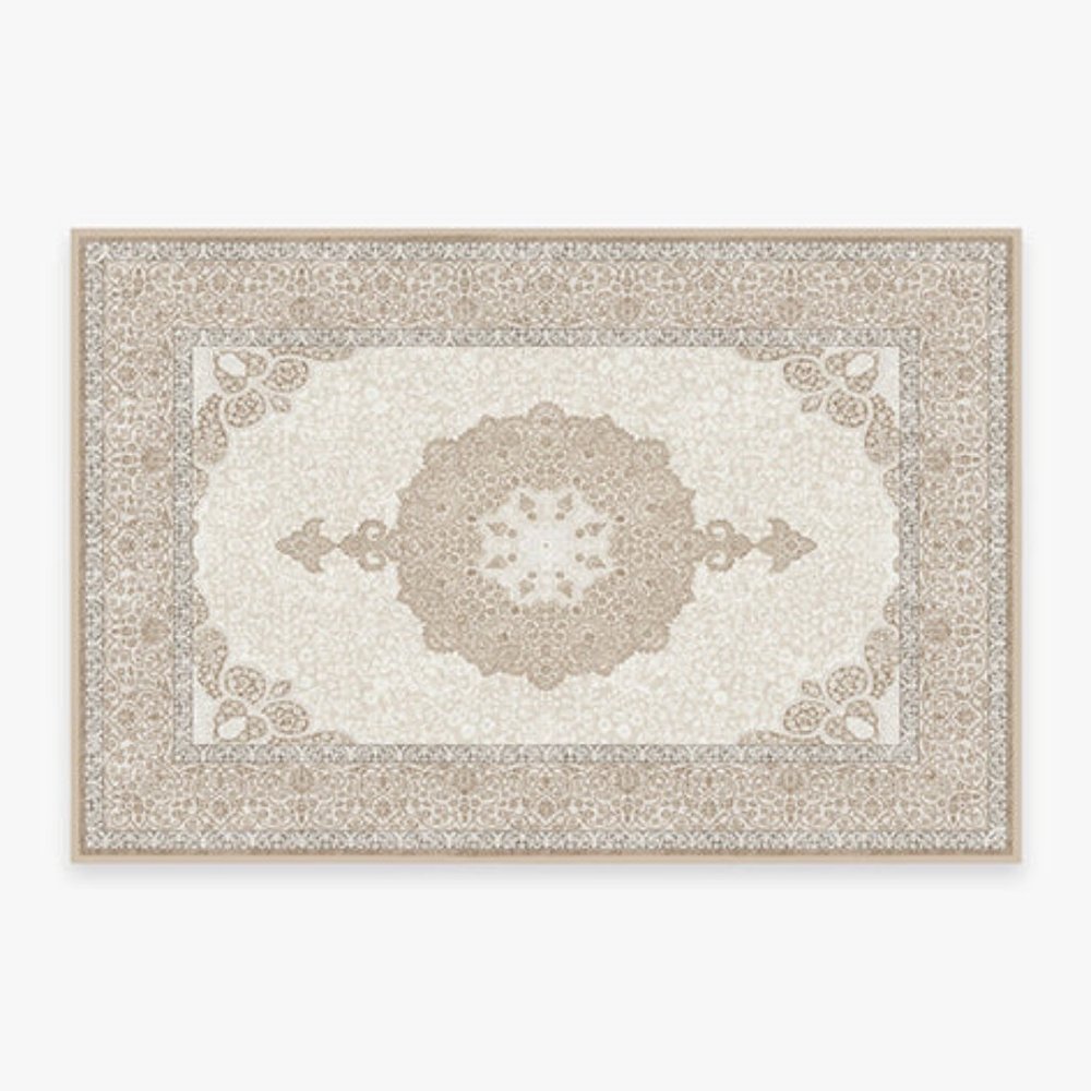 Ruggable Tisa Natural Pearl Rug & Pad System (2x3) -- 2 sets